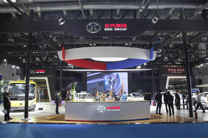 北汽新能源强势登陆中国国际节能环保汽车展