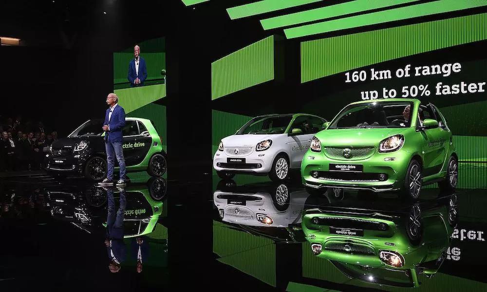 smart 一个全新诞生的智能电动车品牌