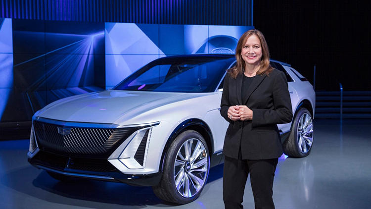 GM Chairman and CEO Mary Barra speaks at GM Tech Day