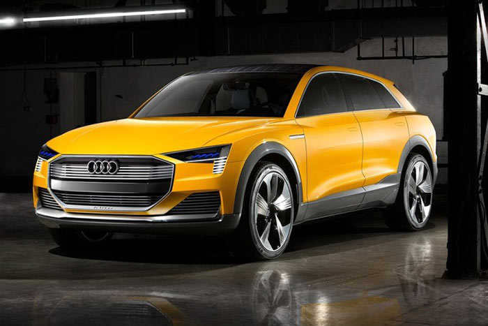 奥迪正式发布h-tron quattro燃料电池概念车