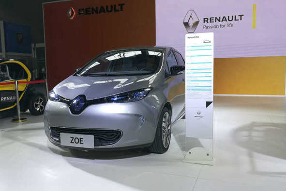 广州车展雷诺ZOE亮相，续航提升到400公里
