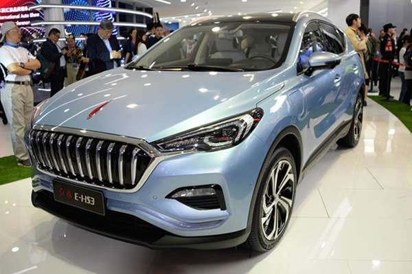 红旗首款纯电动SUV E-HS3设计草图曝光