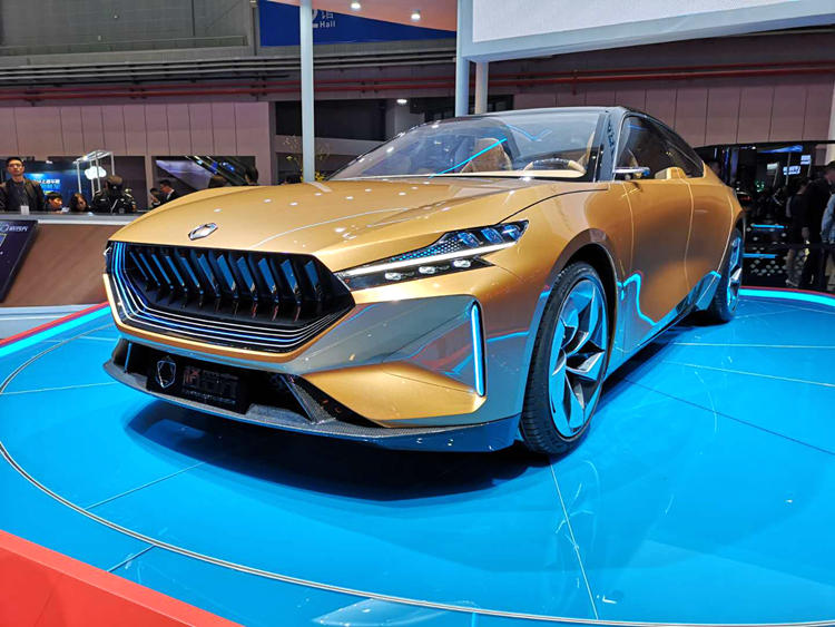 续航1200公里价格75万元起格罗夫欧思典在上海车展开启预售